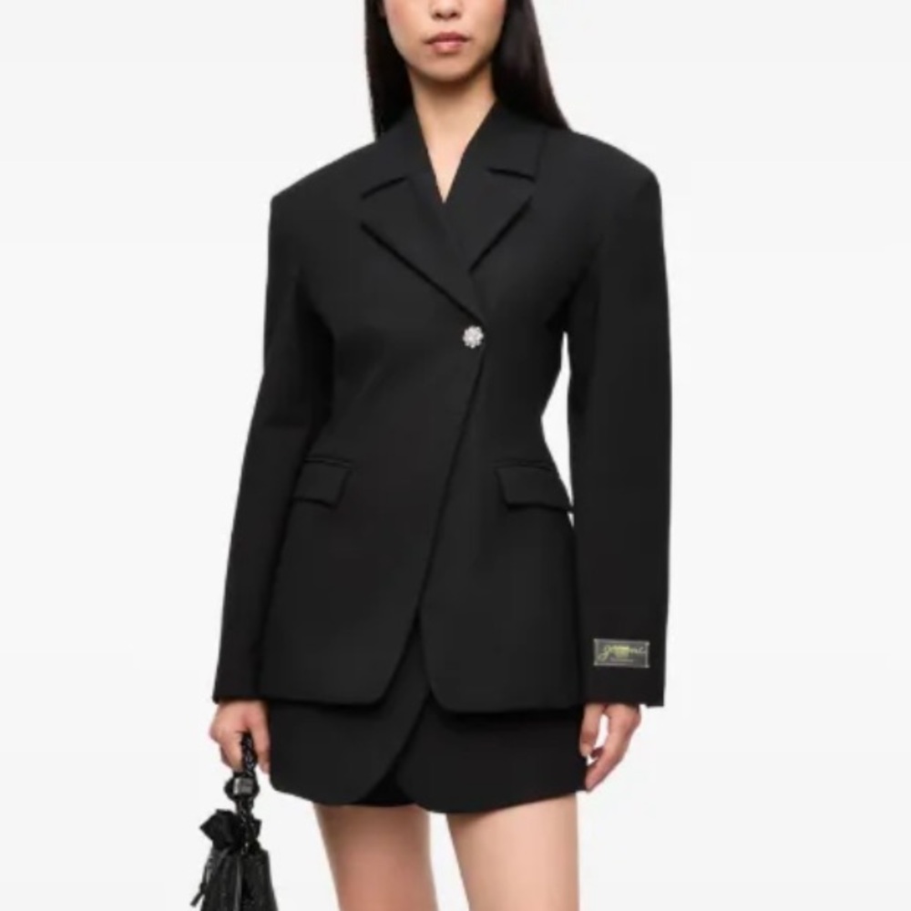 GANNI Cotton Blazer